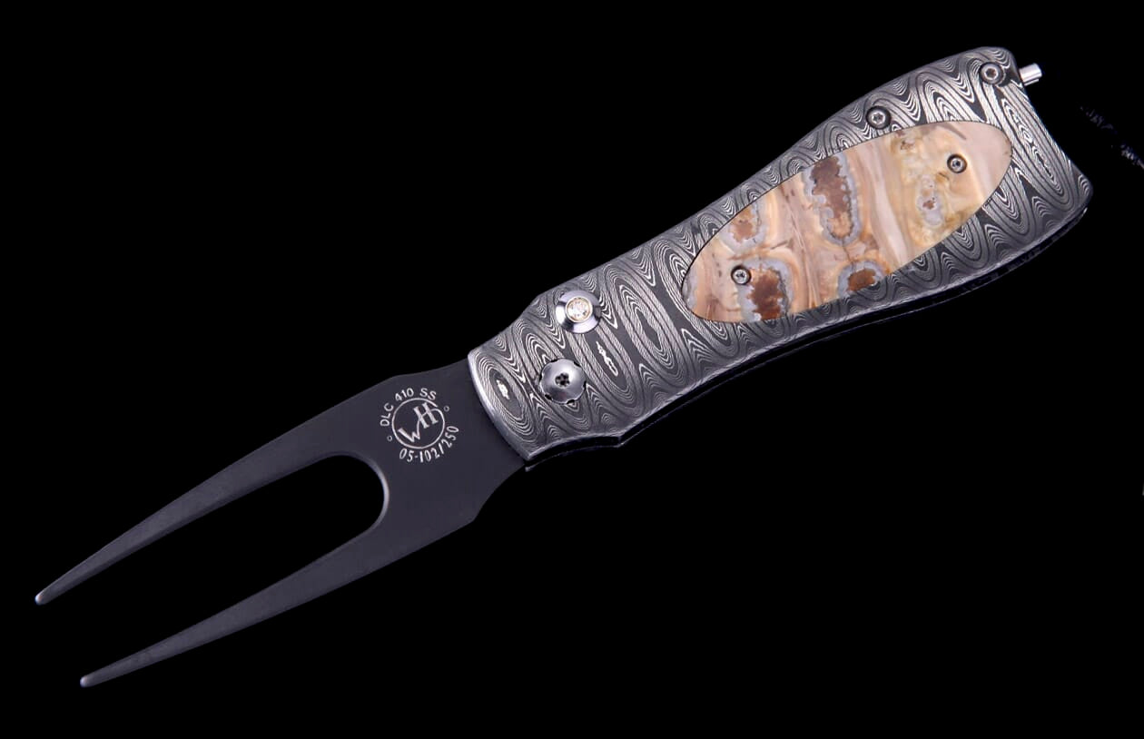 Ouilt à Diviser (divot Tool) William Henry Fairway Desert En Bois De Fer - Occasion, Acier Inox