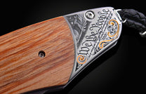 close up of hand engraving