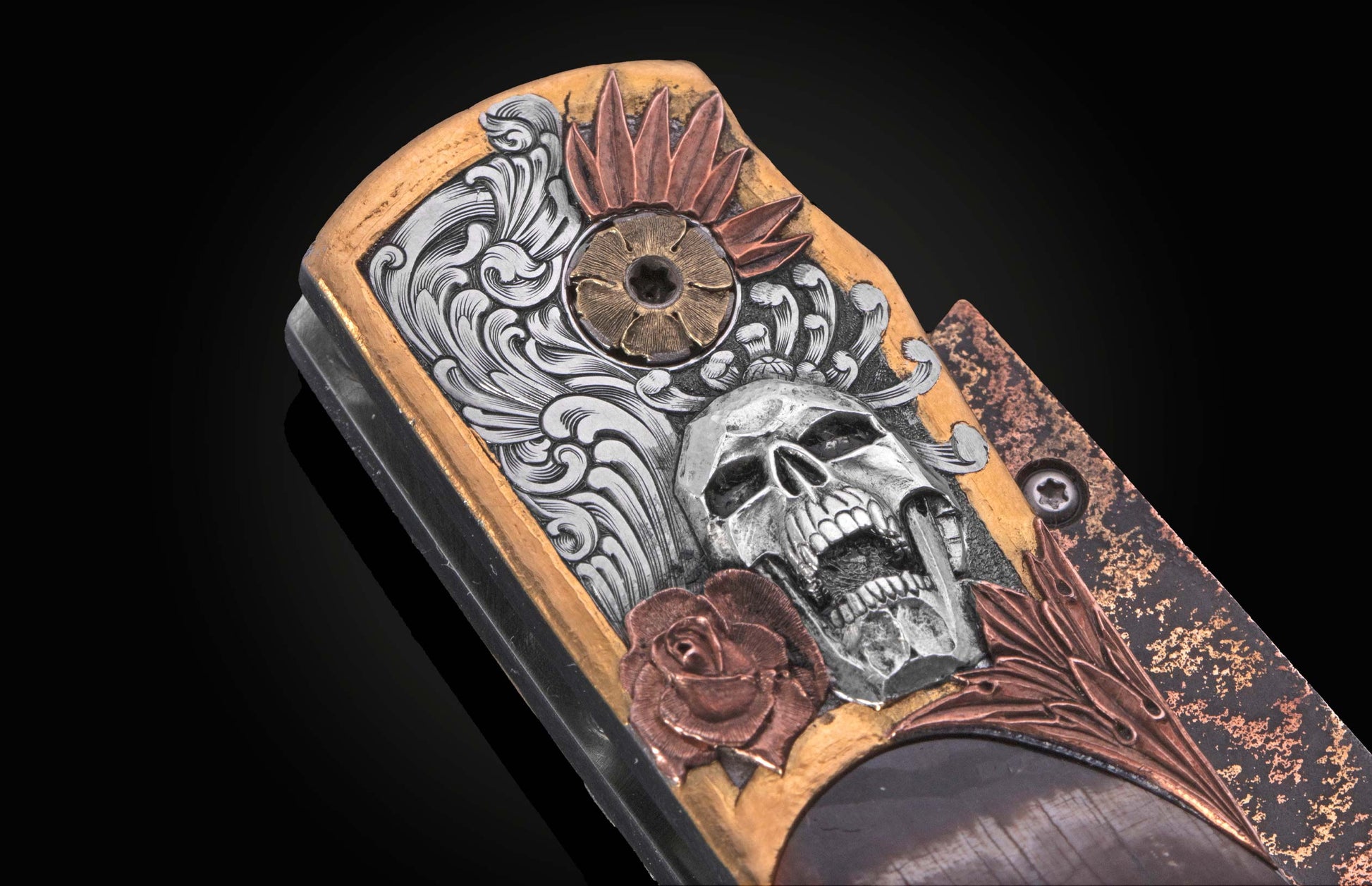 B12 Floral Skull II