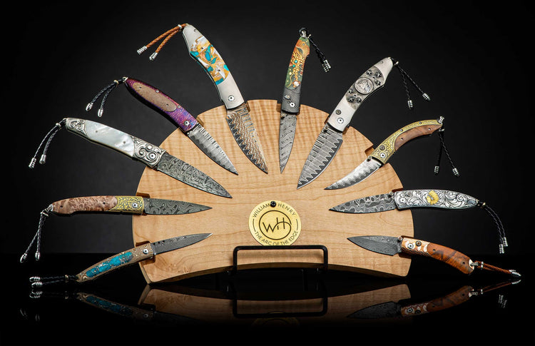 Maple Collector Knife Rack