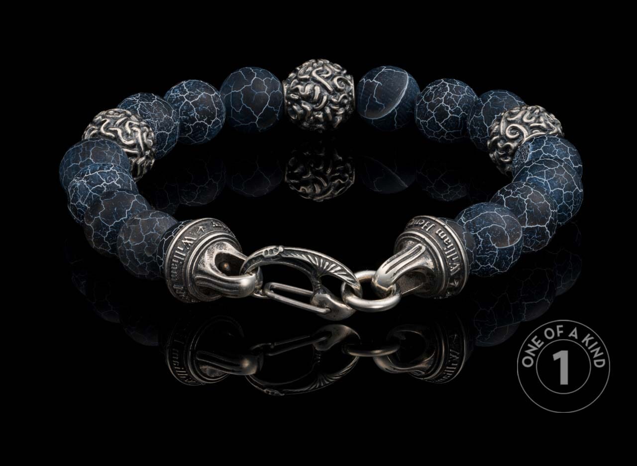  sterling silver 'Urchin' beads