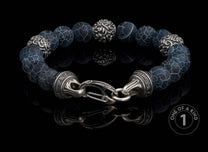  sterling silver 'Urchin' beads