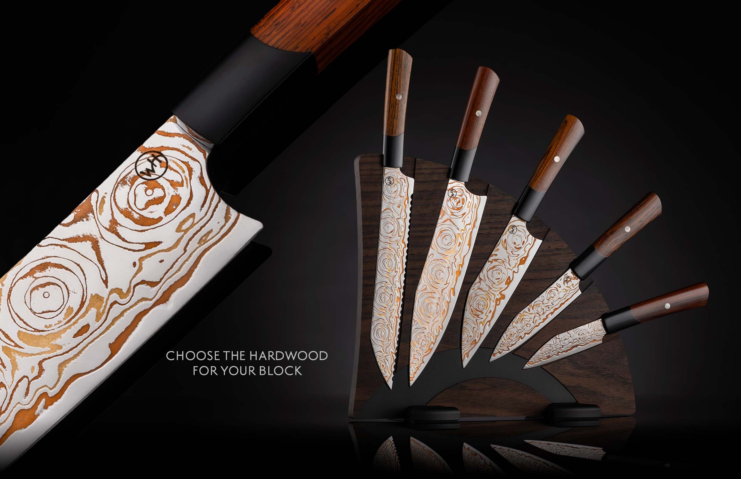 K22 Kultro Flare Chef Knives