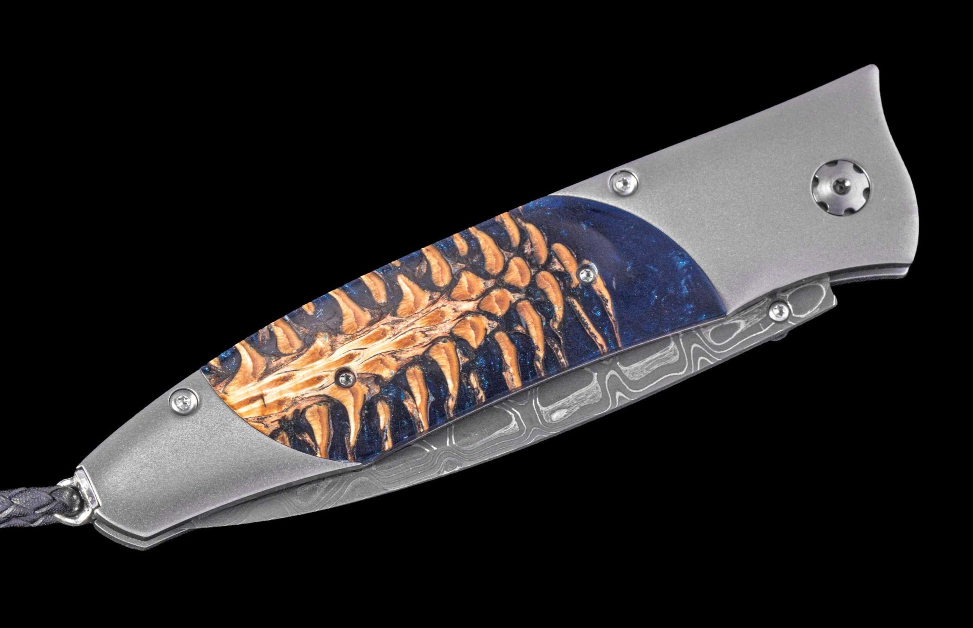 One of a Kind William Henry Custom Knife with titanium frame